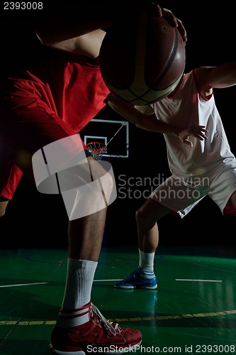 Image of basketball player in action