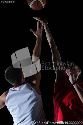 Image of basketball player in action