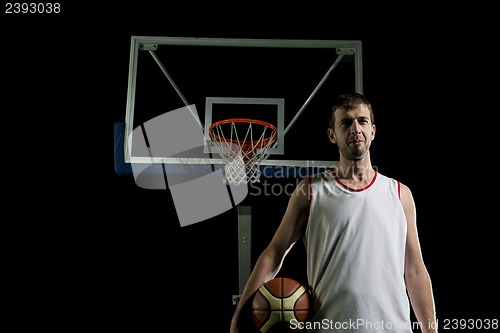 Image of Basketball player portrait