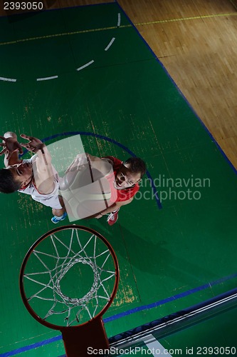 Image of basketball player in action