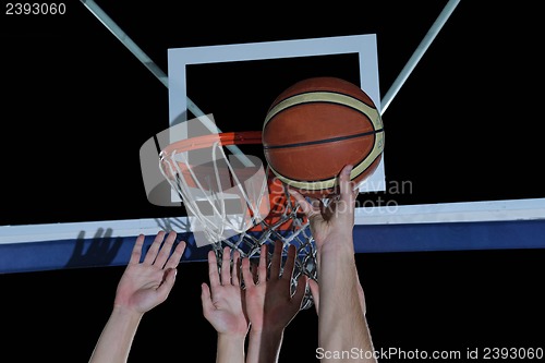 Image of basketball player in action