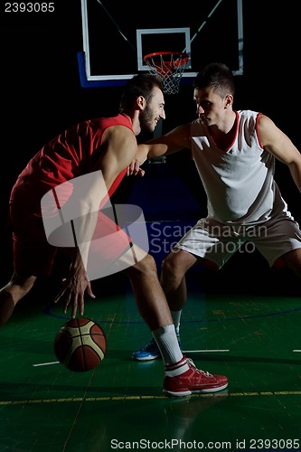 Image of basketball player in action