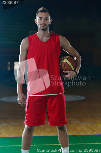 Image of Basketball player portrait
