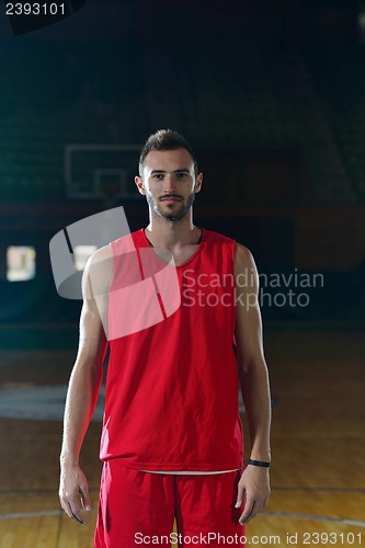 Image of Basketball player portrait