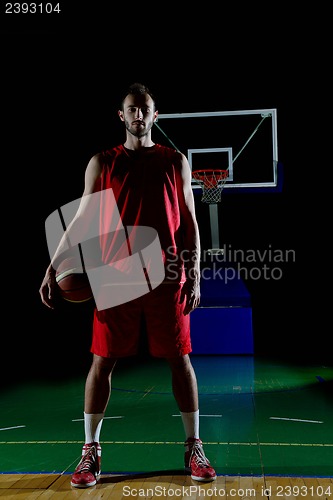 Image of Basketball player portrait