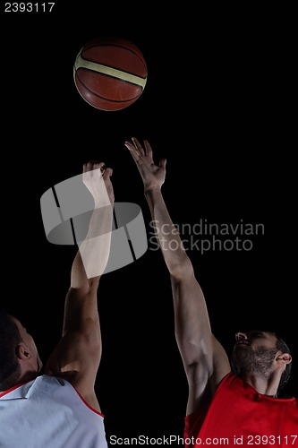 Image of basketball player in action