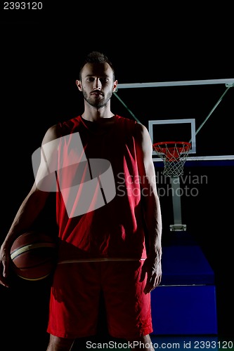 Image of Basketball player portrait
