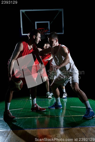 Image of basketball player in action