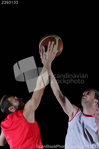 Image of basketball player in action