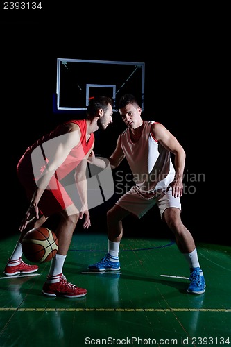 Image of basketball player in action