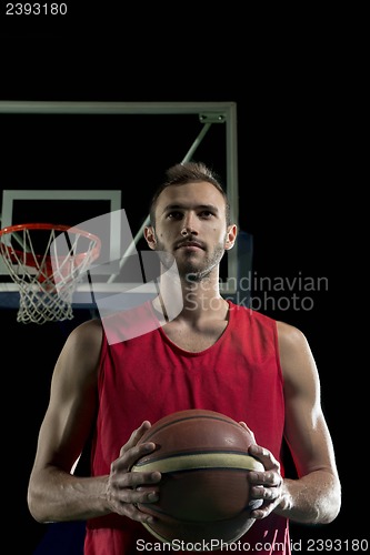 Image of Basketball player portrait