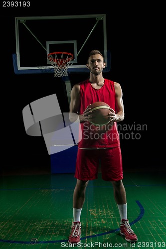 Image of Basketball player portrait