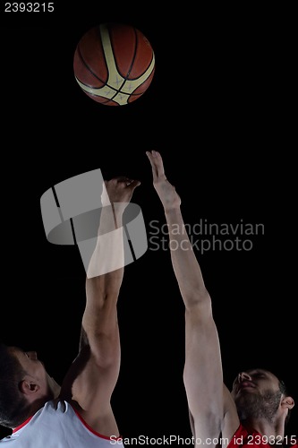 Image of basketball player in action