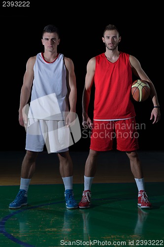 Image of Basketball player portrait