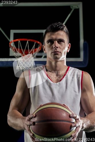 Image of Basketball player portrait