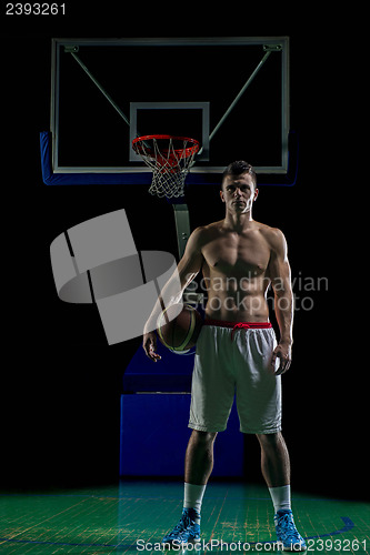 Image of Basketball player portrait