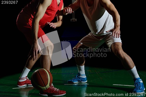 Image of basketball player in action