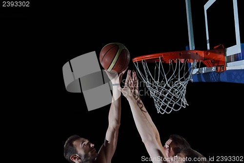 Image of basketball player in action