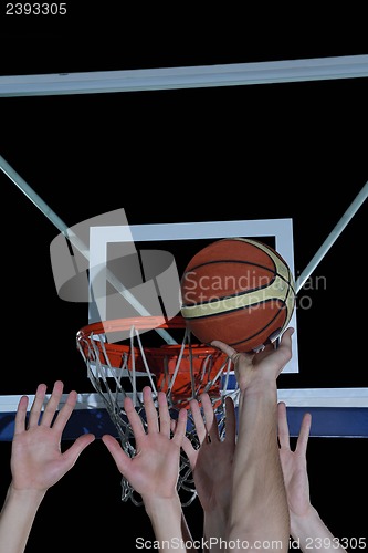 Image of basketball player in action