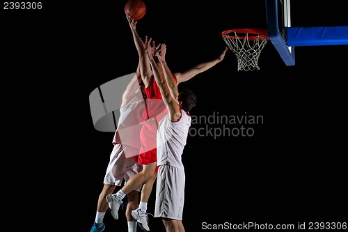 Image of basketball player in action