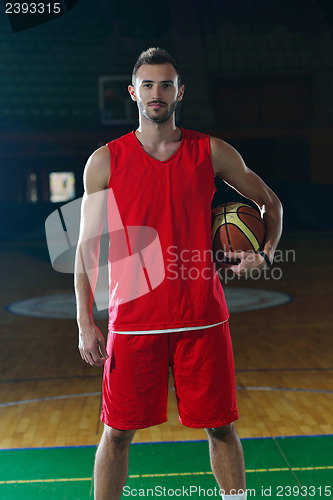 Image of Basketball player portrait