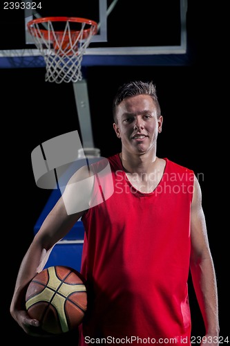 Image of Basketball player portrait