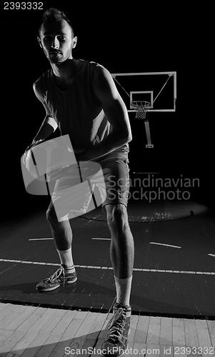 Image of basketball player in action