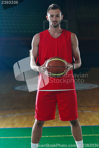 Image of Basketball player portrait