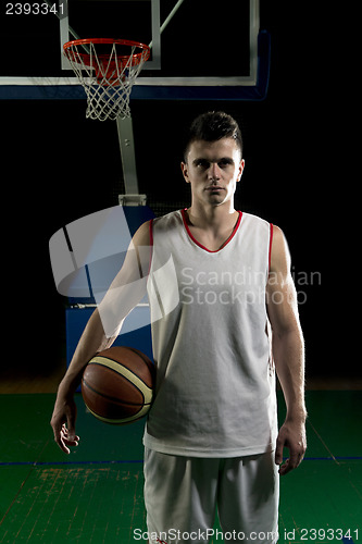 Image of Basketball player portrait