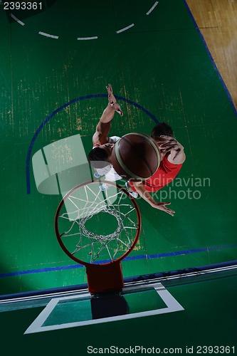 Image of basketball player in action