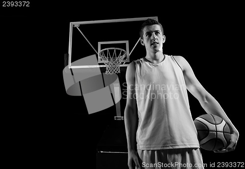 Image of Basketball player portrait