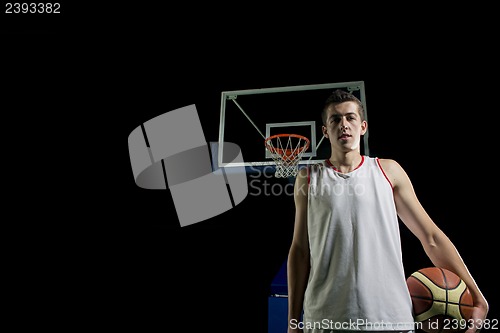 Image of Basketball player portrait