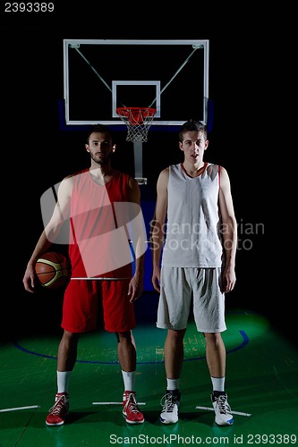 Image of Basketball player portrait