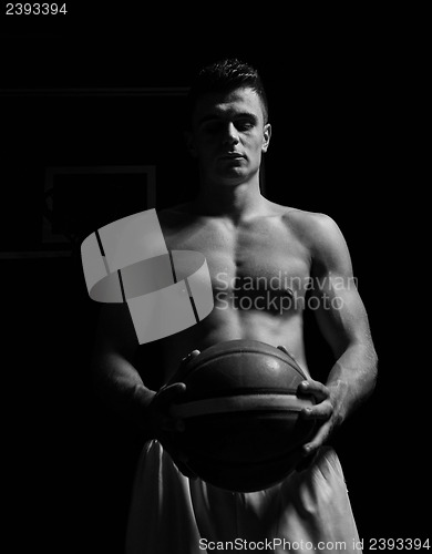 Image of Basketball player portrait