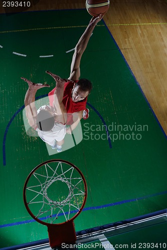 Image of basketball player in action