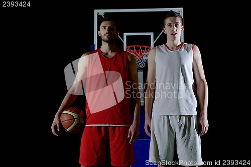 Image of Basketball player portrait