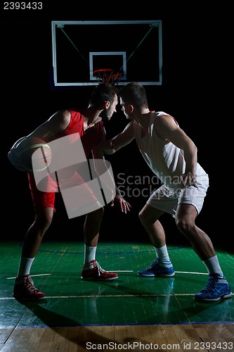Image of basketball player in action