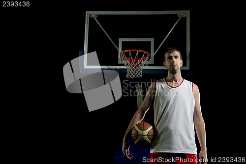 Image of Basketball player portrait