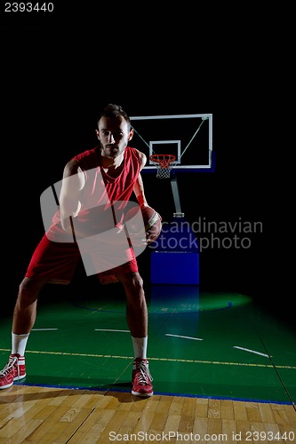 Image of basketball player in action