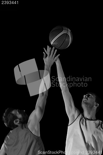 Image of basketball player in action