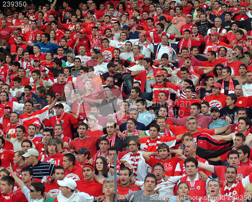 Image of Red fans