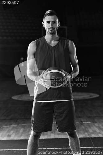 Image of Basketball player portrait