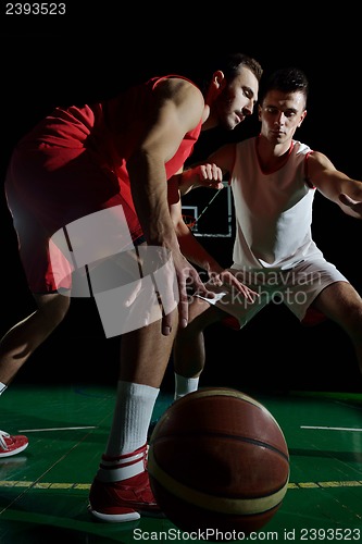 Image of basketball player in action