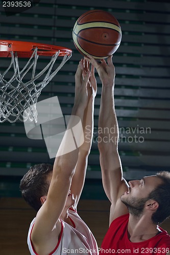 Image of basketball player in action