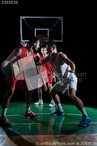 Image of basketball player in action