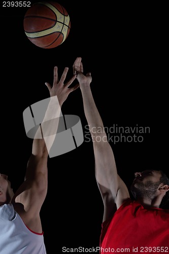 Image of basketball player in action