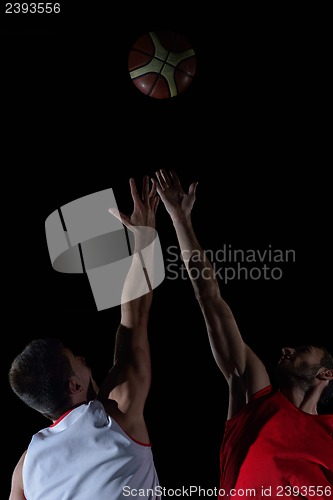 Image of basketball player in action