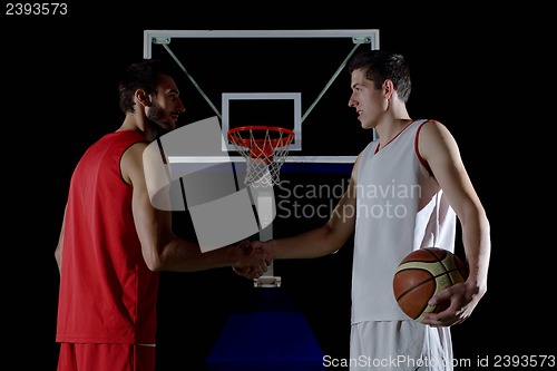 Image of basketball player in action