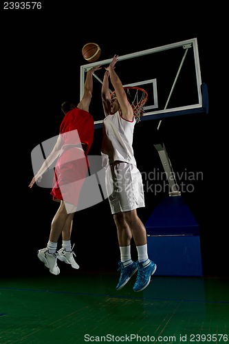 Image of basketball player in action