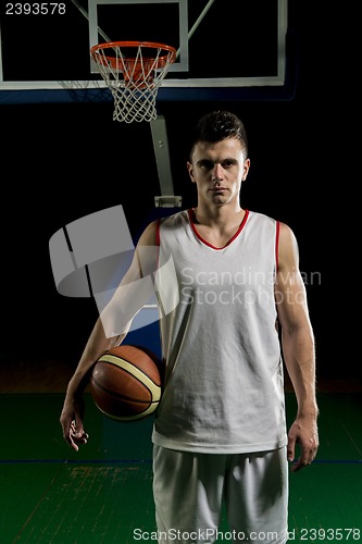 Image of Basketball player portrait